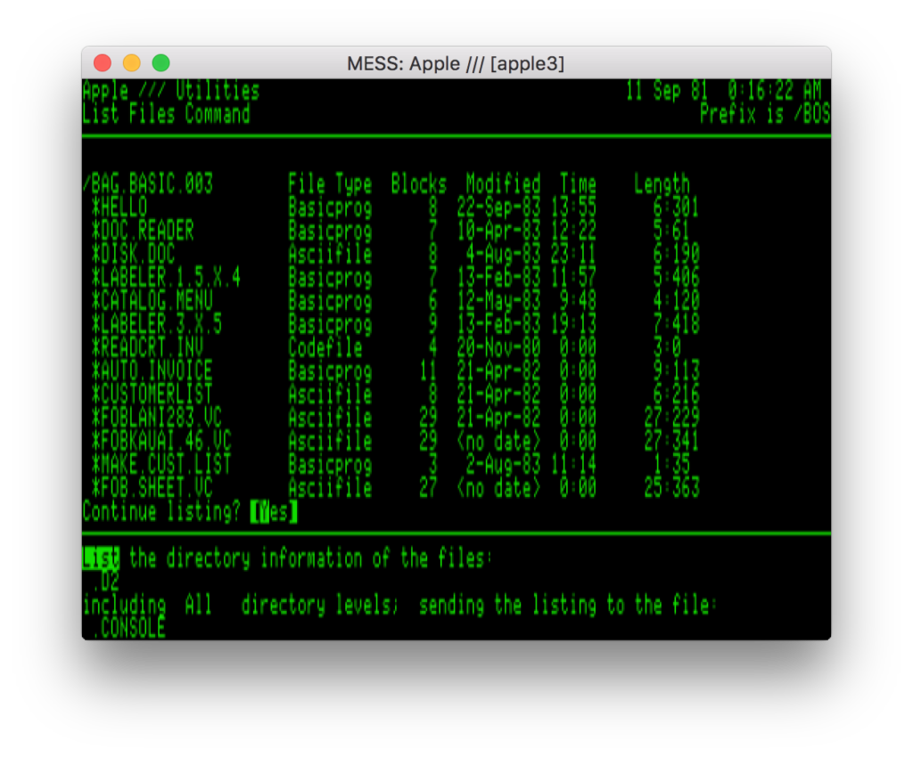 A few Apple III images from Ian – Yesterbits