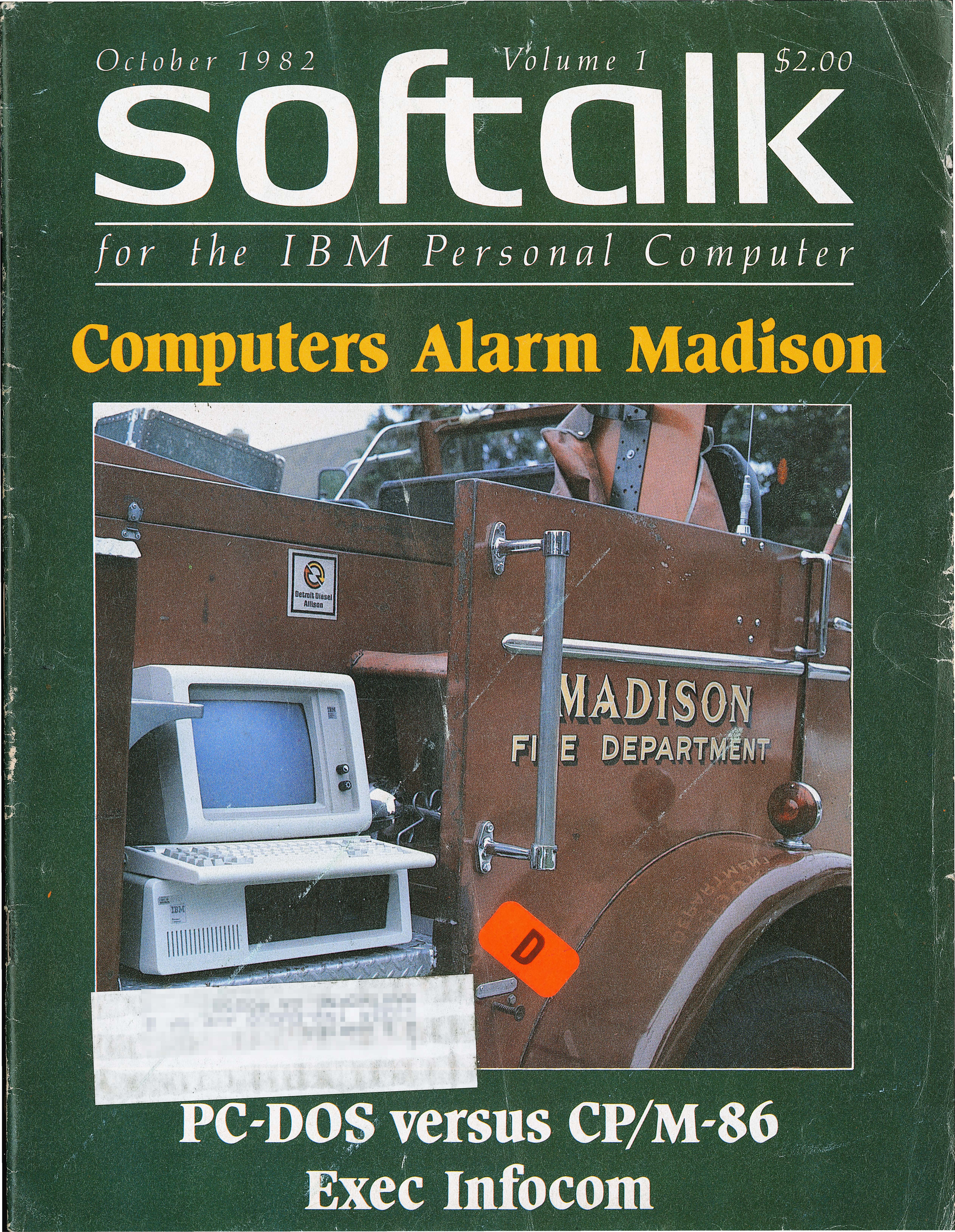 Softtalk Device Softalk for the IBM PC v1n5 Oct 1982 – Yesterbits