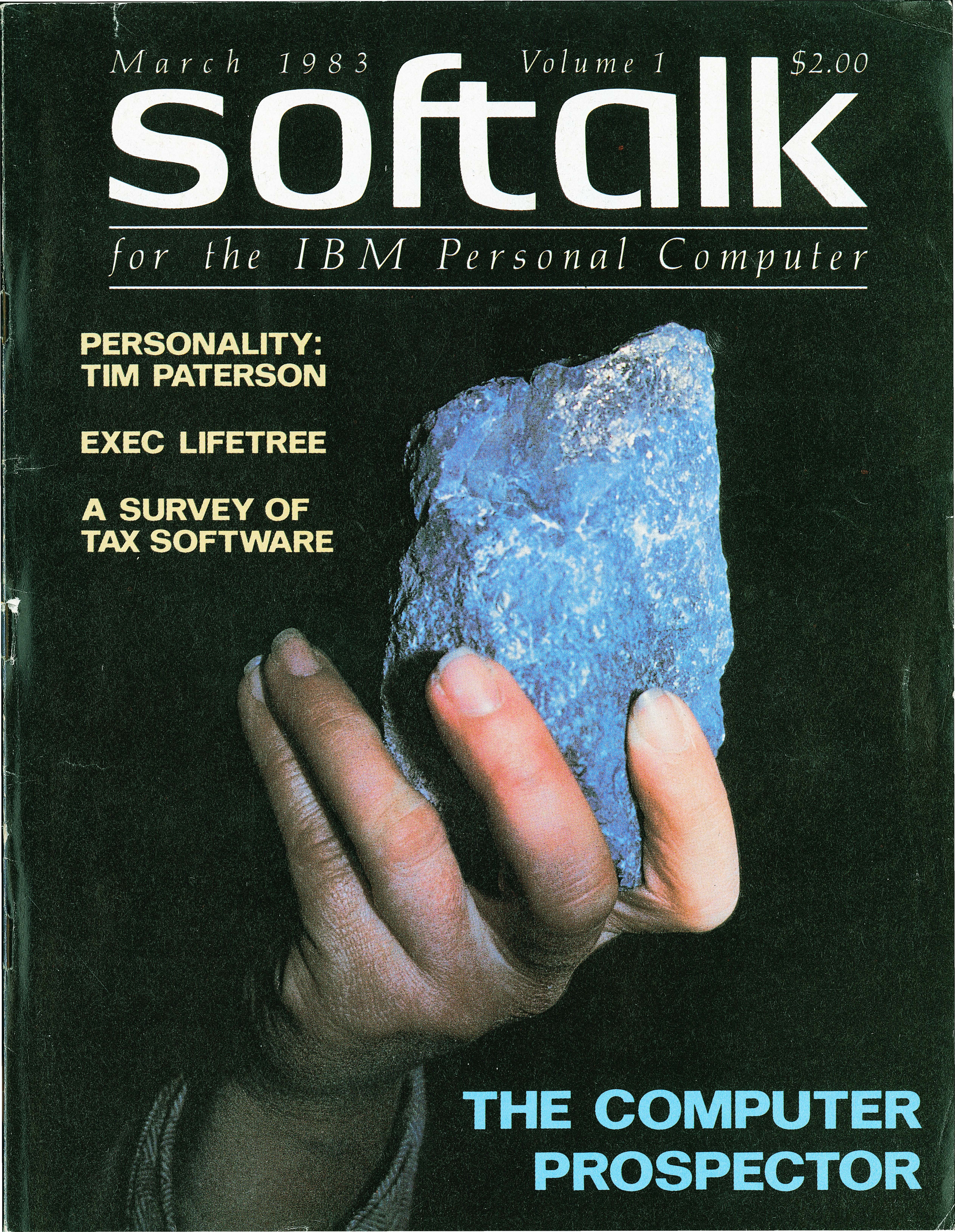 Softtalk Device Softalk for the IBM PC v1n10 Mar 1983 – Yesterbits